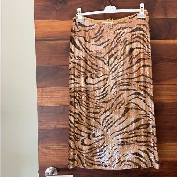 Escada Dresses & Skirts - Escada sequined animal print skirt. Like new